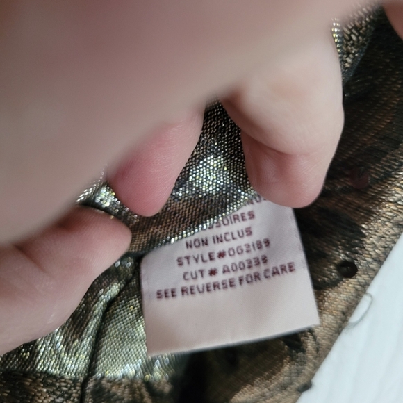 Baisers Rouge Elegant Blazer Jacket Women's Size S(6) Formal Decorative - Picture 10 of 16